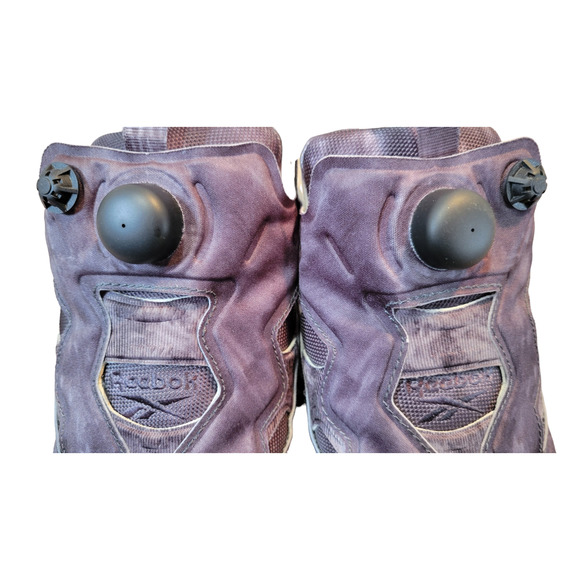 Reebok Vetements x InstaPump Fury OG 'Washed Black' CN2260 Size 7 Mens - Picture 4 of 11